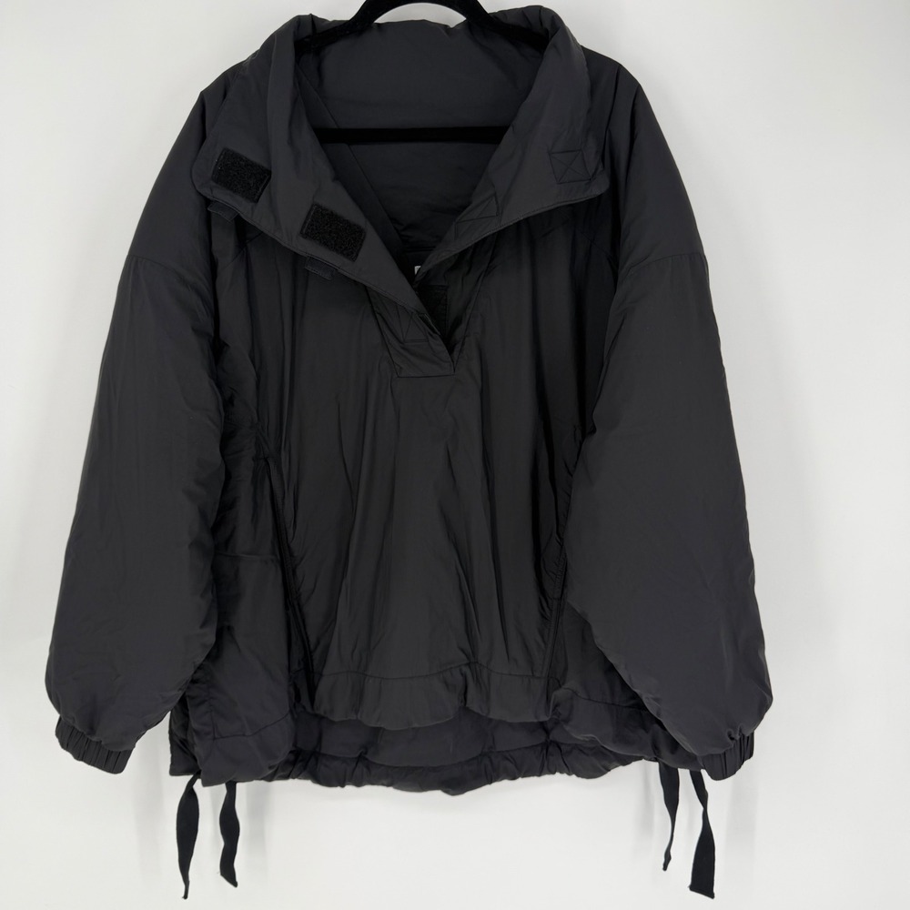 FREE PEOPLE MOVEMENT MEDIUM LAYER UP LINER JACKET BLACK GORPCORE STREETWEAR